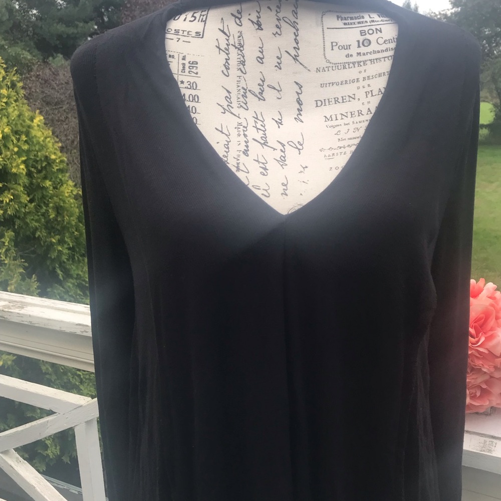 FREE PEOPLE Uptown Turtleneck Top Black xs - Picture 5 of 8